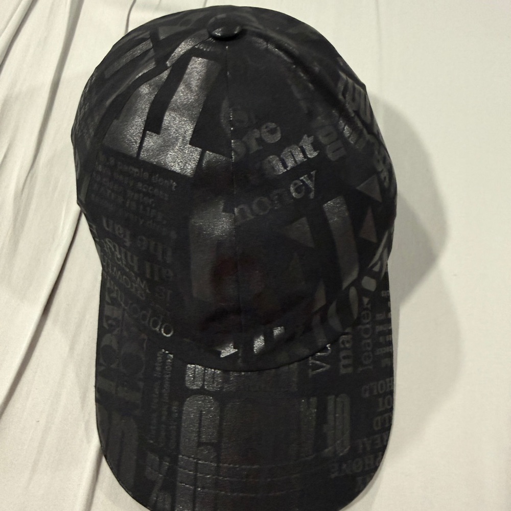 Lululemon Athletica Black Logo Hat